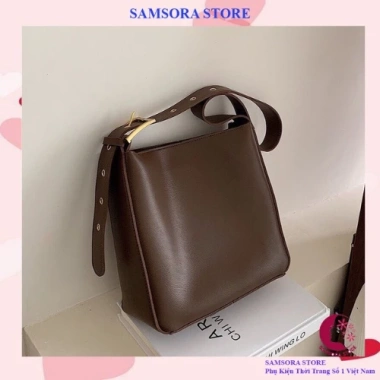 Túi Tote Xách Nữ Công Sở Đeo Chéo Kẹp Nách Samsora - Chỉ 85.000đ