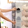Túi treo 16 ngăn đựng đồ lót – Tiết kiệm không gian tủ quần áo 38x76cm màu ngẫu nhiên