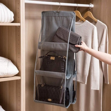 Túi treo 6 ngăn đa năng chất liệu cao cấp, chống bụi, FREESHIP, giá 60.000đ