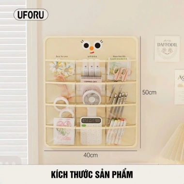 Túi treo đa năng 12 ngăn trong suốt dán tường chắc chắn UF734 - Giá chỉ 61.100₫ 6