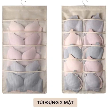 Túi treo đồ lót 2 mặt 30 ngăn tiện dụng - Giá chỉ 33.288₫, giảm mạnh