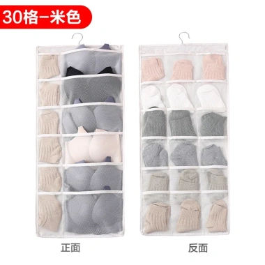 Túi treo đồ lót & vớ 2 mặt 30 ngăn - Tiện dụng, giảm giá chỉ 23.900₫ 4