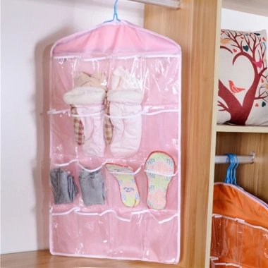 Túi treo tường 16 ngăn tiện ích - Sắp xếp đồ lót, gia đình, tiết kiệm diện tích, giá chỉ 42.900 VND 3