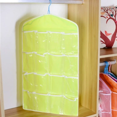 Túi treo tường 16 ngăn tiện ích - Sắp xếp đồ lót, gia đình, tiết kiệm diện tích, giá chỉ 42.900 VND 6