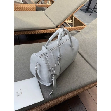 Túi trống du lịch ép nhiệt da PU mềm mại size 50 - Sang trọng cho nam nữ, giảm giá 259.000₫