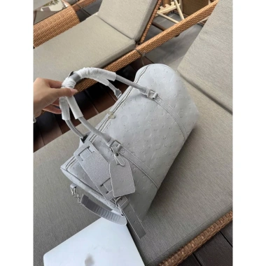 Túi trống du lịch ép nhiệt da PU mềm mại size 50 - Sang trọng cho nam nữ, giảm giá 259.000₫
