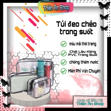 Túi trong suốt đựng bình nước, mỹ phẩm, khăn mặt - Du lịch biển, giảm còn 34.000 VND 2 Túi trong suốt đựng bình nước, mỹ phẩm, khăn mặt - Du lịch biển, giảm còn 34.000 VND 2