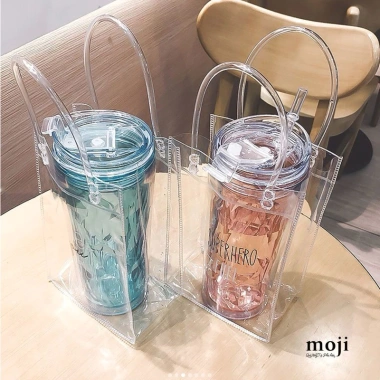 Túi trong suốt đựng ly giữ nhiệt - Bình giữ nhiệt bảo vệ đồ uống, giá 9.000₫ 2