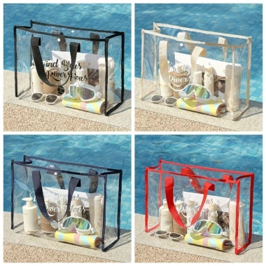 Túi trong suốt PVC tiện lợi cho đồ đi biển, đi bơi giá chỉ 48.500đ