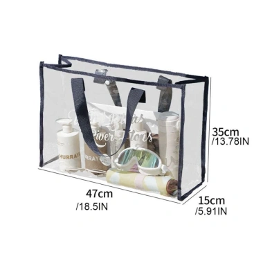 Túi trong suốt PVC tiện lợi cho đồ đi biển, đi bơi giá chỉ 48.500đ