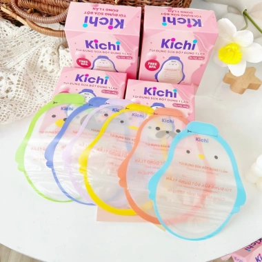Túi trữ sữa bột Kichilachi 30 túi 50g tiệt trùng Uni Baby - Tiện lợi cho bé