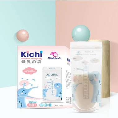 Túi trữ sữa Kichilachi 250ml 50 túi cảm biến nhiệt hình thú công nghệ Nhật Bản - Giá 125k Uni Baby 3 Túi trữ sữa Kichilachi 250ml 50 túi cảm biến nhiệt hình thú công nghệ Nhật Bản - Giá 125k Uni Baby 3