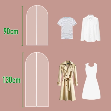 Túi trùm PEVA chống bụi, thấm nước, khoá kéo, treo đồ - Giá chỉ 40.000đ 4 Túi trùm PEVA chống bụi, thấm nước, khoá kéo, treo đồ - Giá chỉ 40.000đ 4