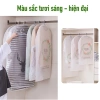 Túi trùm PEVA chống bụi, thấm nước, khoá kéo, treo đồ - Giá chỉ 40.000đ 5