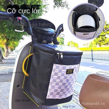 Túi trước xe đạp điện Q7AM, chống nước, đựng áo mưa, bộ sạc - 135.262₫ 2