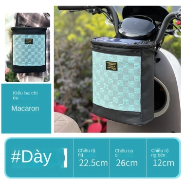 Túi trước xe đạp điện Q7AM, chống nước, đựng áo mưa, bộ sạc - 135.262₫ 10