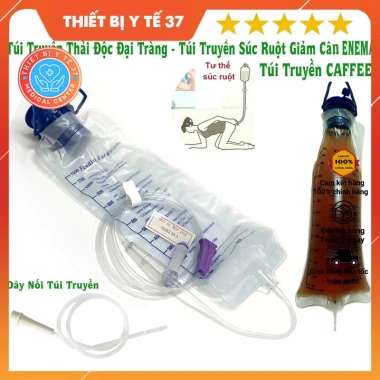 Túi Truyền Enema Cà Phê Thải Độc Đại Tràng PT Medical 1.200ml Giá 15.000 VND