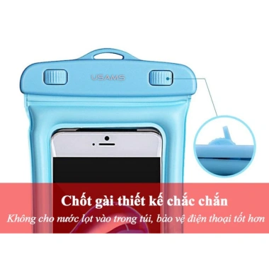 Túi USAM Chống Nước 6 inch Đựng Điện Thoại - Bảo Vệ Toàn Diện, Giá 100k giảm từ 125k