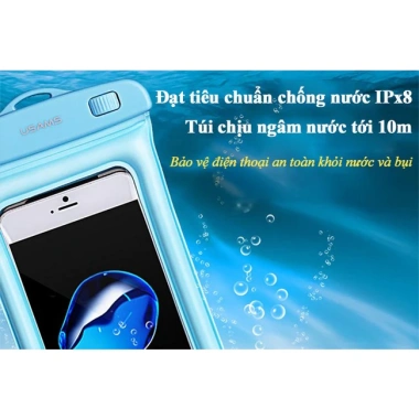Túi USAM Chống Nước 6 inch Đựng Điện Thoại - Bảo Vệ Toàn Diện, Giá 100k giảm từ 125k