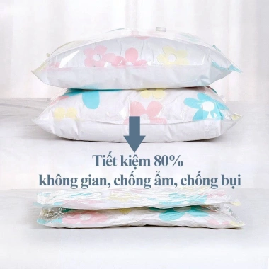 Túi và Máy Hút Chân Không Quần Áo - Chống Mốc, Tiết Kiệm Diện Tích, Giá 18.899₫
