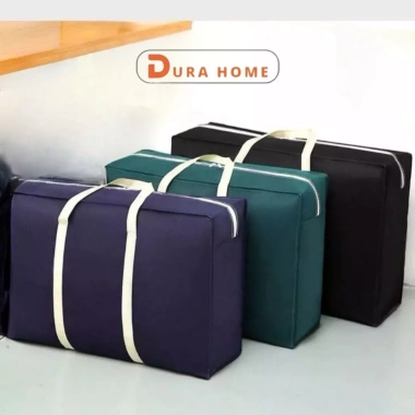 Túi Vải 110L Chống Nước DURAHOME - Đựng Quần Áo Cỡ Lớn, Quai Xách Chịu Tải Cao