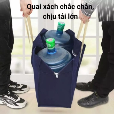 Túi Vải 110L Chống Nước DURAHOME - Đựng Quần Áo Cỡ Lớn, Quai Xách Chịu Tải Cao