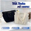 Túi vải bố đa năng đeo vai dung tích lớn - Giá chỉ 69.000đ, giảm từ 87.630đ 5