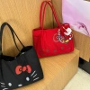 Túi vải canvas dung tích lớn HelloKitty và túi đeo vai LUCI học sinh Giá 75.000₫ 4