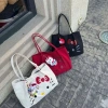 Túi vải canvas dung tích lớn HelloKitty và túi đeo vai LUCI học sinh Giá 75.000₫ 6