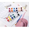 Túi vải canvas họa tiết hoa đơn giản phù hợp vẽ và tô màu, giá ưu đãi 28.500₫ 10
