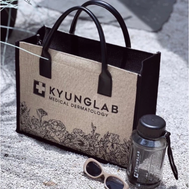 Túi vải Canvas Kyunglab 2.025 - Tay xách Da cao cấp, giá chỉ 125k giảm mạnh 4 Túi vải Canvas Kyunglab 2.025 - Tay xách Da cao cấp, giá chỉ 125k giảm mạnh 4