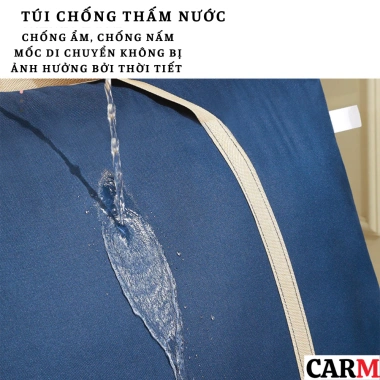 Túi Vải CarMax 110L Chống Nước Đựng Chăn Màn Quần Áo Cỡ Lớn, Giá 26.800 VND 3 Túi Vải CarMax 110L Chống Nước Đựng Chăn Màn Quần Áo Cỡ Lớn, Giá 26.800 VND 3