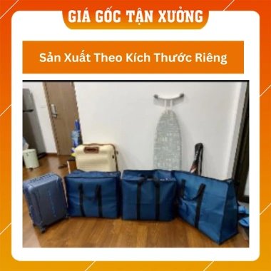 Túi vải chống thấm có khóa kéo - Sản xuất yêu cầu, giảm còn 150k, bền, bảo vệ 2