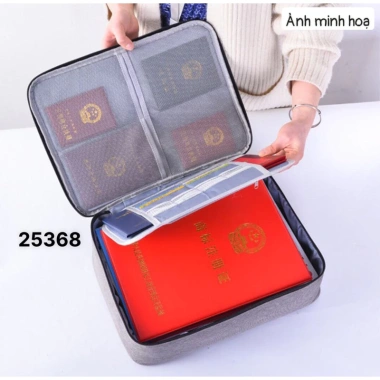 Túi vải đa năng đựng tài liệu có khóa số - Bảo mật, tiện lợi, chỉ 99.000đ