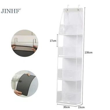 Túi Vải Đa Năng JINHF Lưu Trữ Sau Cửa, Nhiều Lớp Linh Tinh, Giá Ưu Đãi 74.952 VND 9