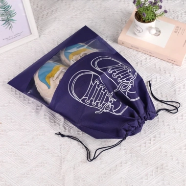 Túi Vải Đựng Giày Dép Dây Rút Chống Bẩn Size Lớn 44x32cm Du Lịch Tiết kiệm không gian Giá 20,000 VND 3 Túi Vải Đựng Giày Dép Dây Rút Chống Bẩn Size Lớn 44x32cm Du Lịch Tiết kiệm không gian Giá 20,000 VND 3