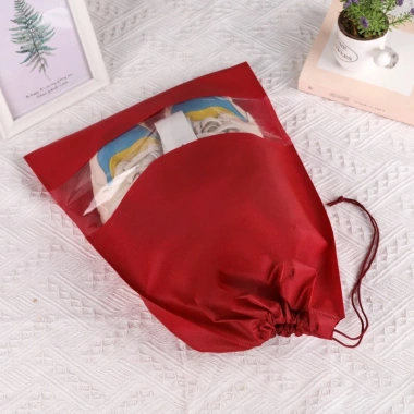Túi Vải Đựng Giày Dép Dây Rút Chống Bẩn Size Lớn Thiết Kế Đẹp Mắt Du Lịch