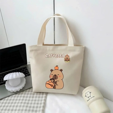 Túi vải đựng hộp cơm, mỹ phẩm in hình Labubu, Capy Bara, 3 con gấu hottrend - 49.000đ 5 Túi vải đựng hộp cơm, mỹ phẩm in hình Labubu, Capy Bara, 3 con gấu hottrend - 49.000đ 5