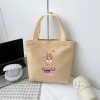 Túi vải đựng hộp cơm, mỹ phẩm in hình Labubu, Capy Bara, 3 con gấu hottrend - 49.000đ 9