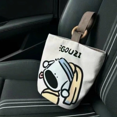 Túi vải đựng ly, bình nước cao cấp siêu dày 21x15cm - Giá ưu đãi 42.000đ