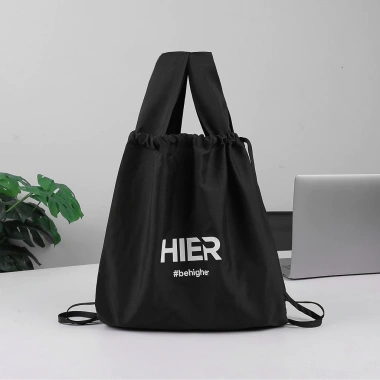 Túi vải HIER đa năng, giỏ đựng đồ siêu thị, tái sử dụng eco-friendly – chỉ 43.000₫