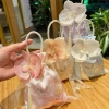 Túi vải hoa lan dây rút sang trọng - Túi quà nhẹ tinh tế, giảm giá 42.500₫ 2