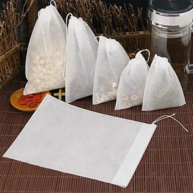 Túi vải không dệt dùng một lần - Túi trà & bộ lọc gia vị, tiện lợi, giá 20.350₫ 5