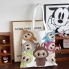 Túi vải Labubububububububu Tote sinh viên đa năng, đựng sách, học phí, một vai - giảm giá 22% 9