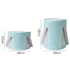 Túi vải ngâm chân giữ nhiệt, xô gấp gọn chống thấm, quai xách tiện lợi - chỉ 85.000đ 2