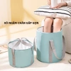 Túi vải ngâm chân giữ nhiệt, xô gấp gọn chống thấm, quai xách tiện lợi - chỉ 85.000đ 8