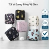 Túi Vải Nữ Chống Thấm Nước Khóa Kéo Đựng Đồ Vệ Sinh, Chìa Khóa, Trang Sức, Son Môi - Fashinrandy Giá 24.9k