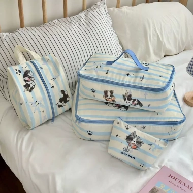 Túi Vải Nylon Cute Nữ Tính Trẻ Em Đựng Đồ Du Lịch Cá Nhân Tiện Ích - Giá 49.049đ 8