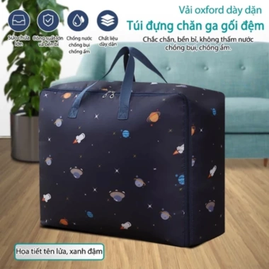 Túi Vải Oxford Chống Thấm - Bảo Quản Quần Áo, Chăn Màn, Du Lịch Giá 35.000 9