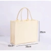 Túi vải sợi đay màu trơn phong cách vintage đựng A4 - Giá chỉ 110.000đ | tday196
